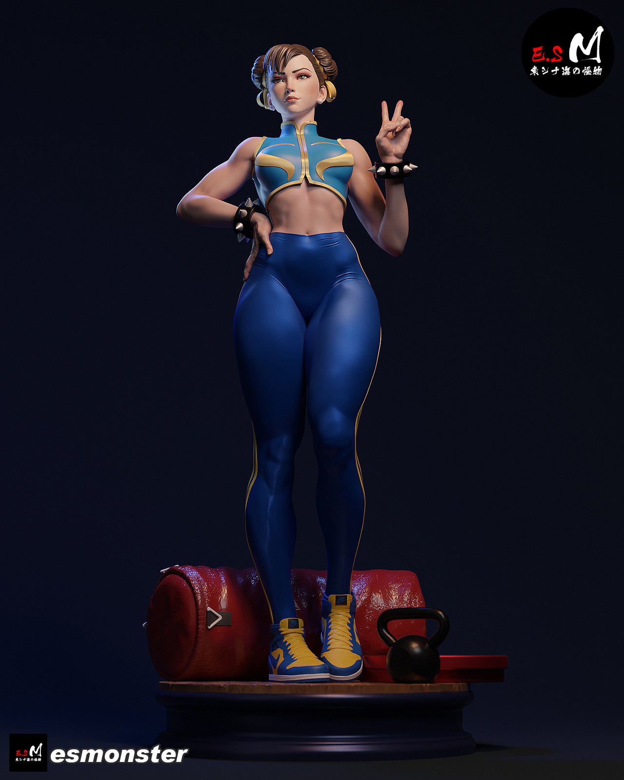 Chun-Li Statue