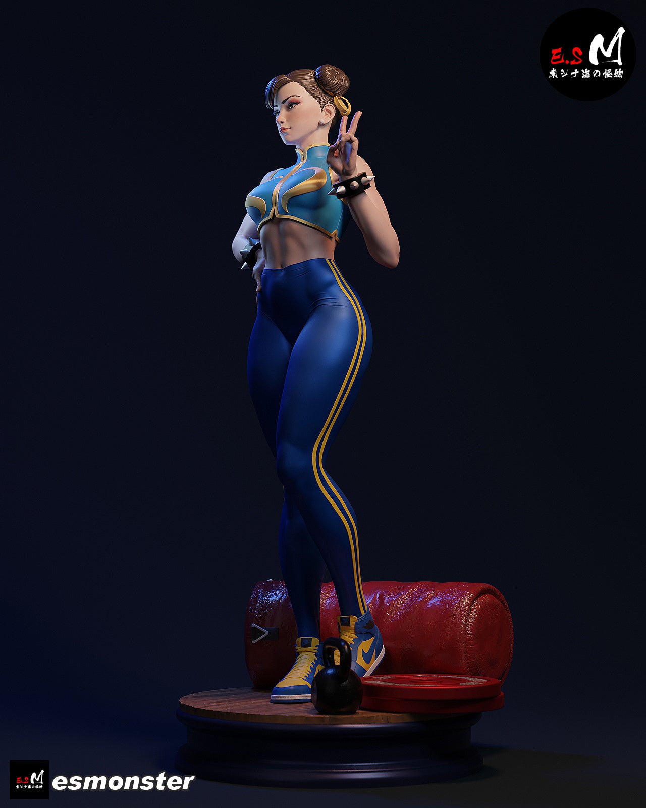 Chun-Li Statue