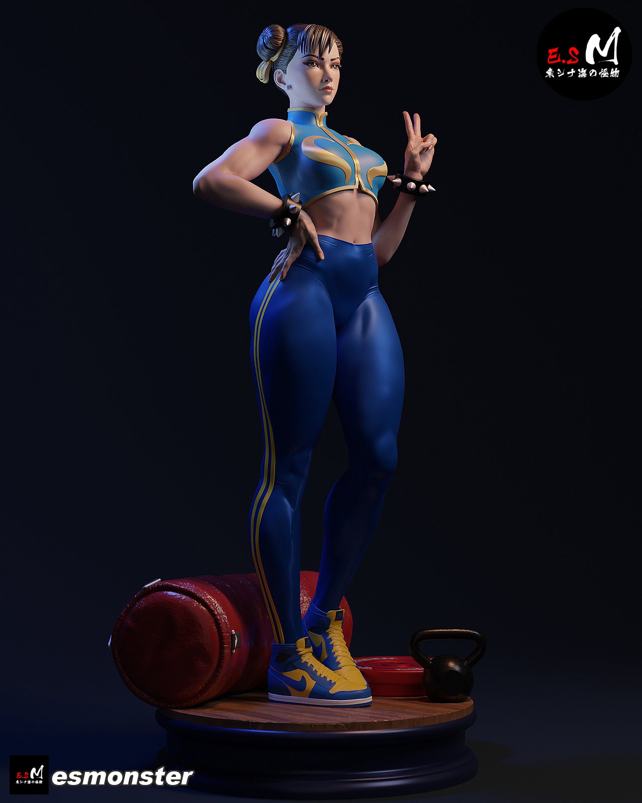 Chun-Li Statue