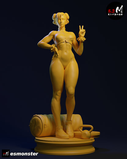 Chun-Li Statue