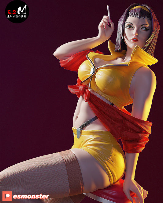 Faye Cowboy Bebop Statue