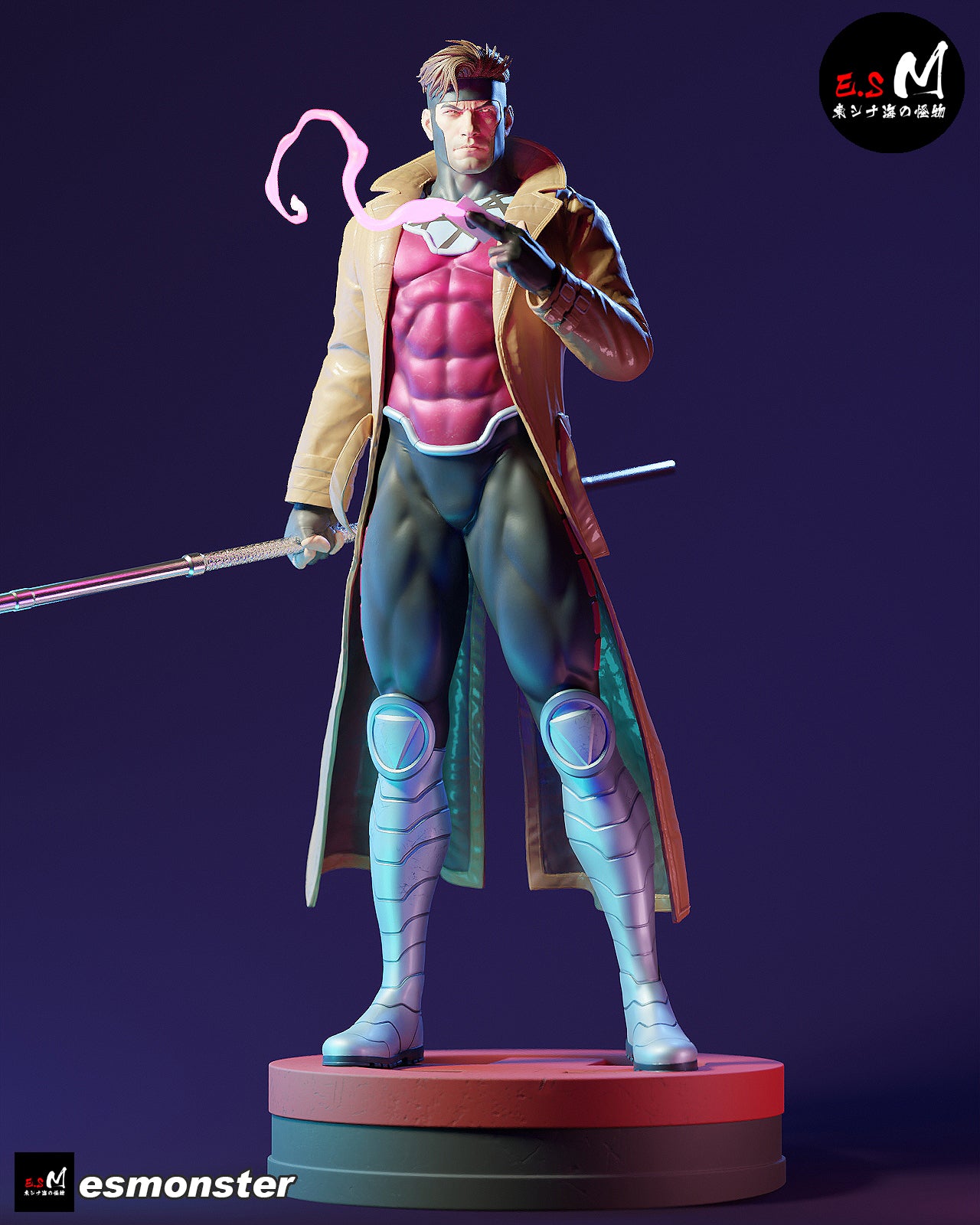 Gambit Statue