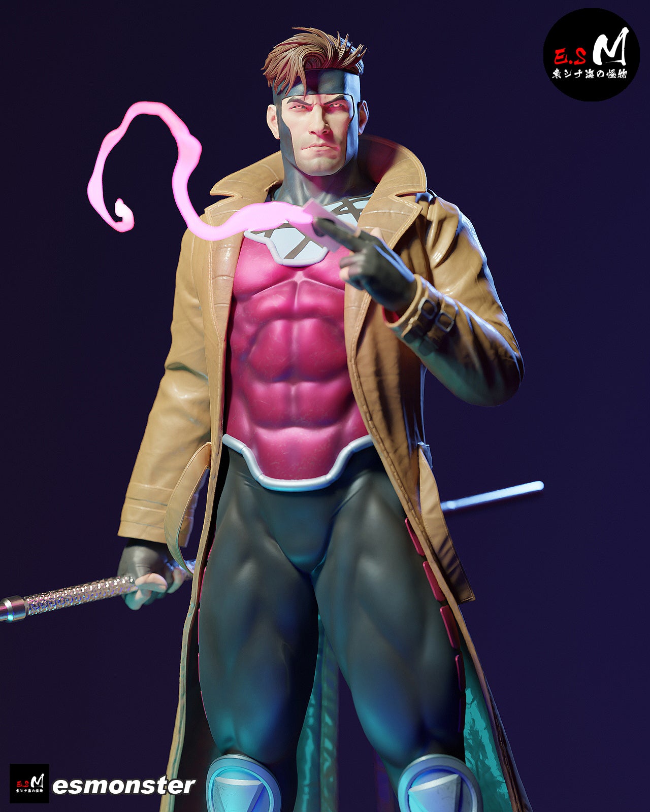 Gambit Statue