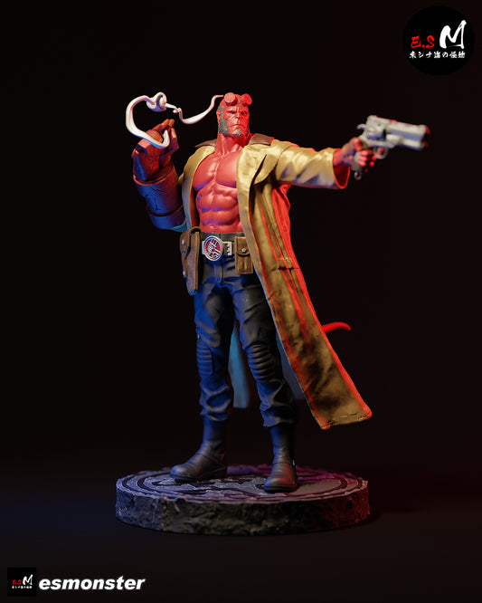 Hellboy Statue