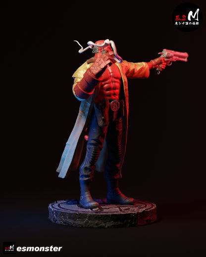 Hellboy Statue