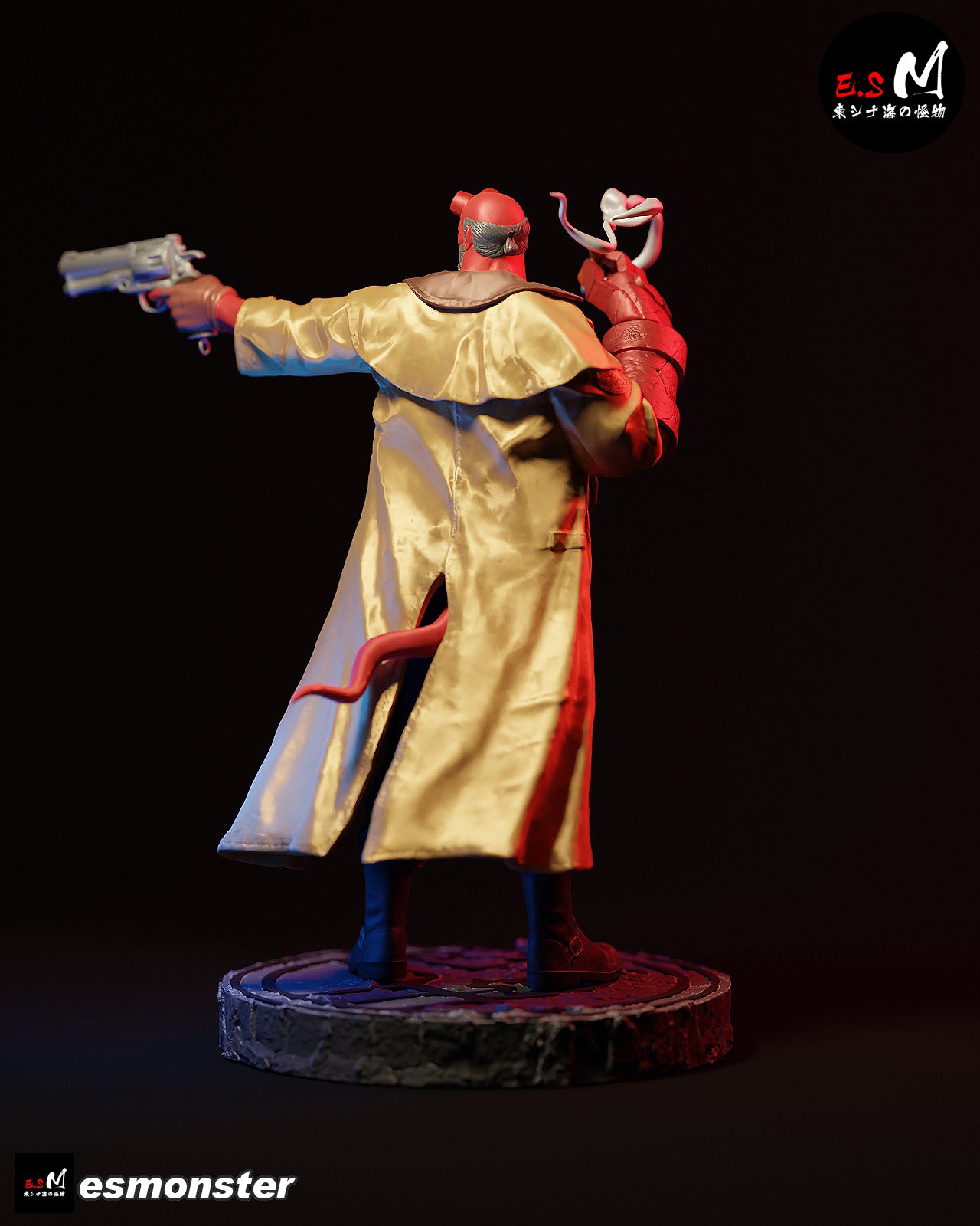 Hellboy Statue