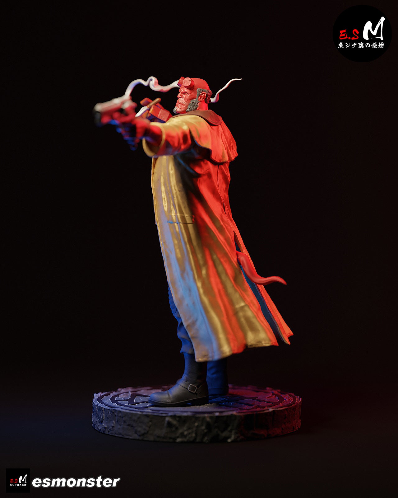 Hellboy Statue