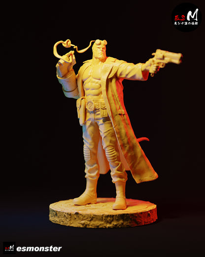 Hellboy Statue