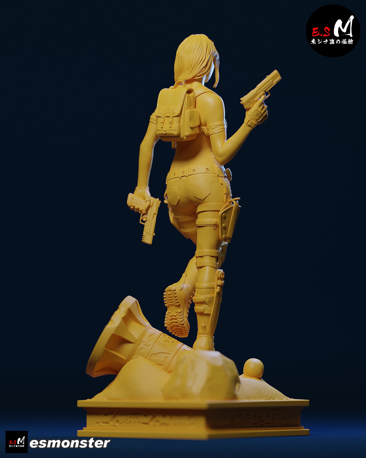 Lara Croft Statue