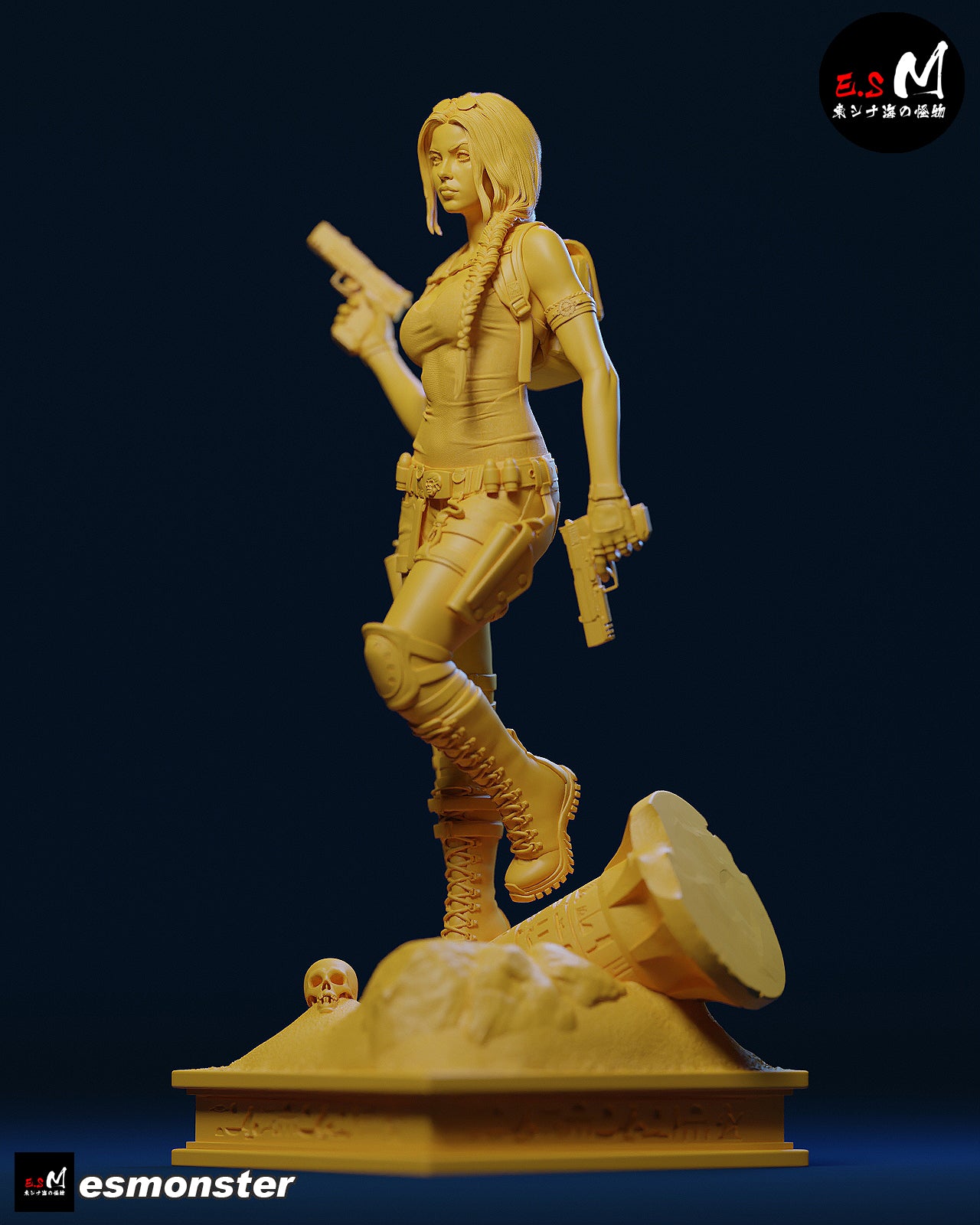 Lara Croft Statue