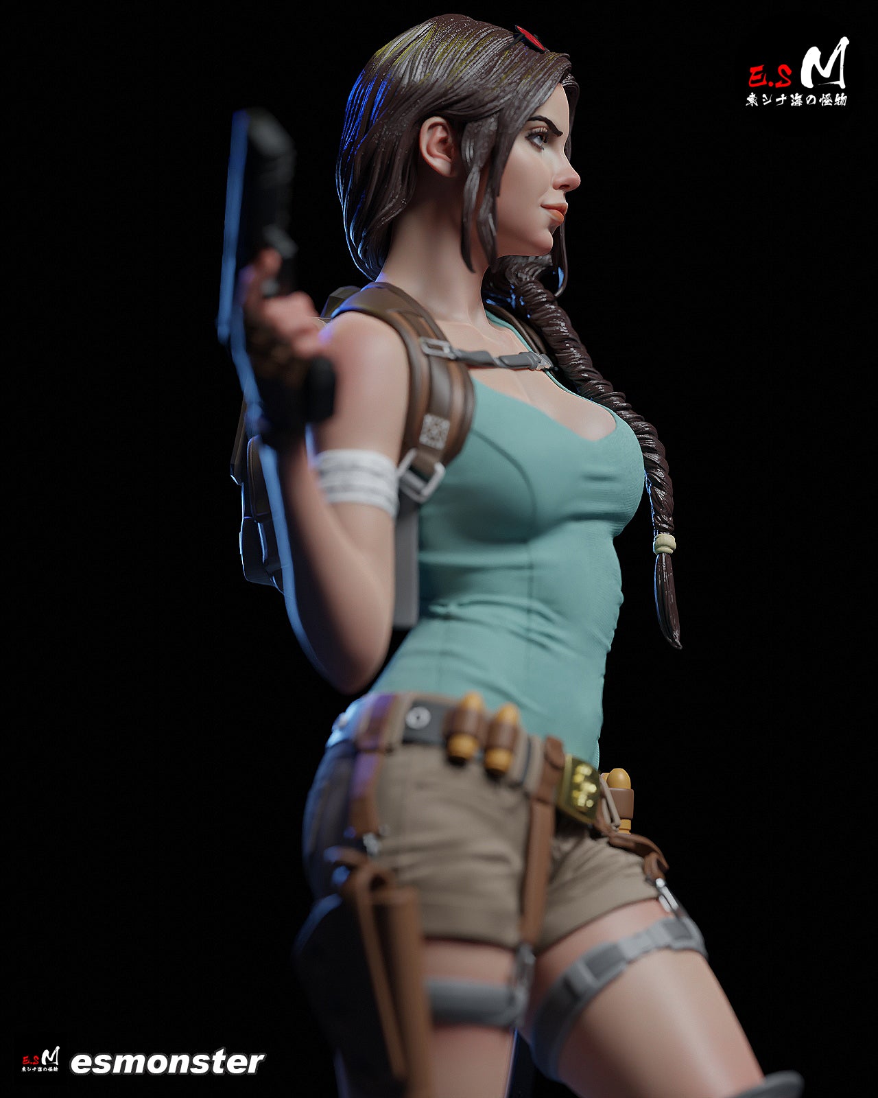 Lara Croft Statue