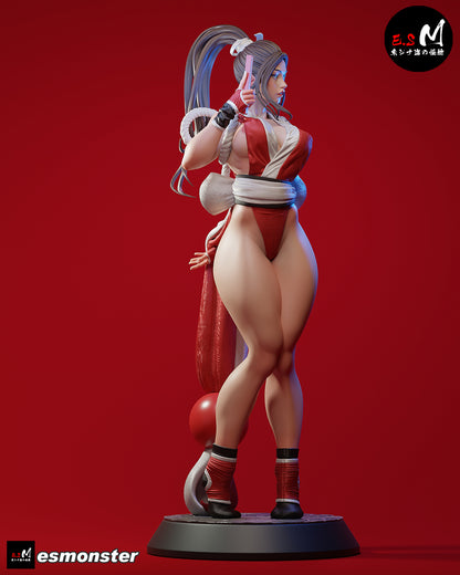 Mai Shiranui Statue