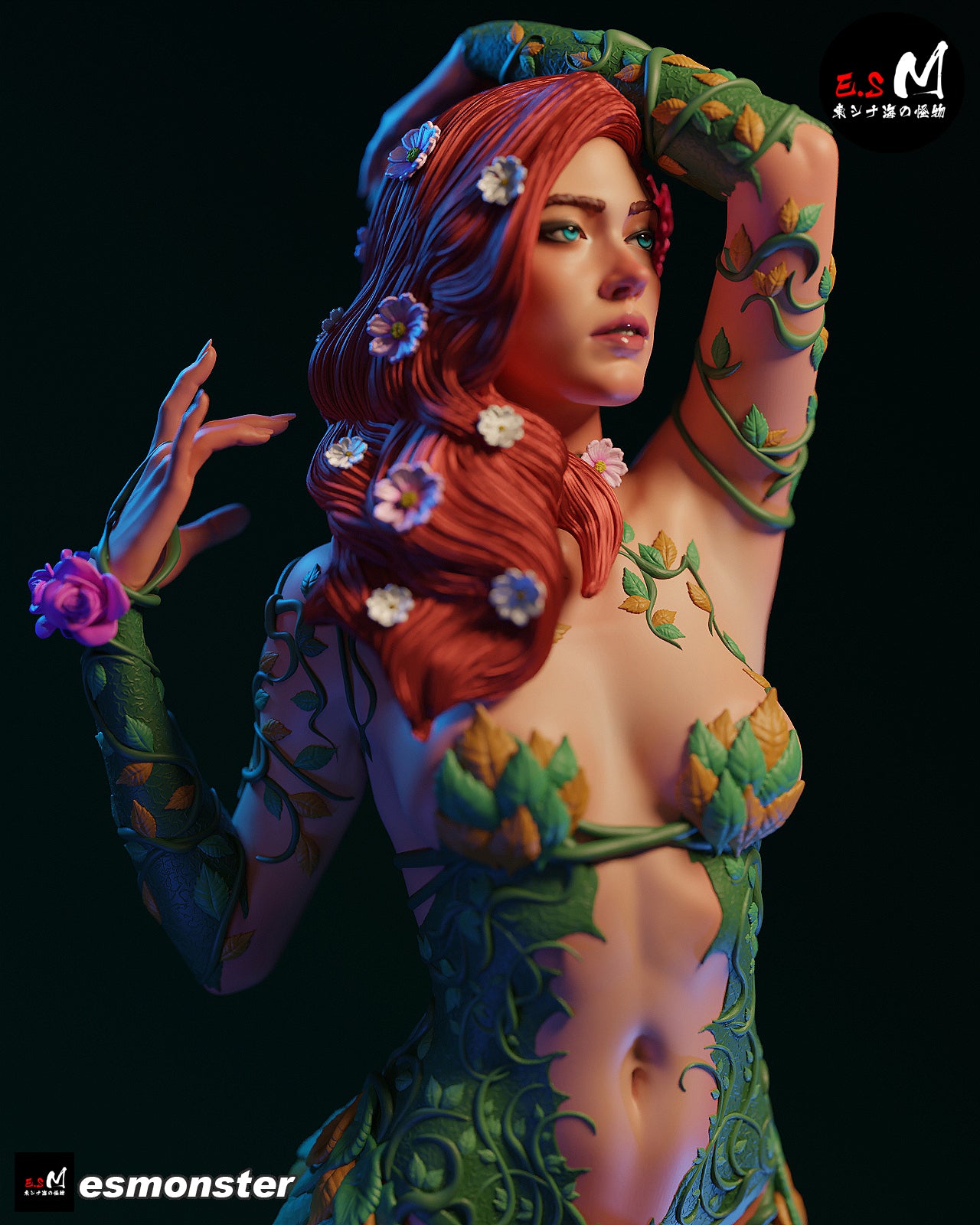 Poison Ivy Statue