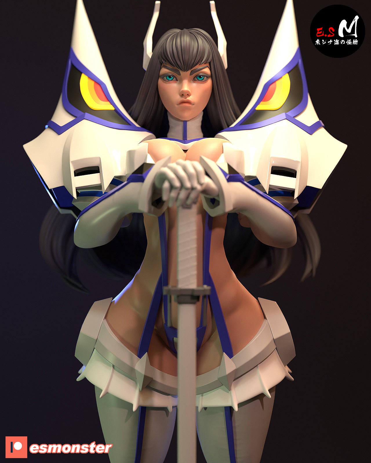 Satsuki Kiryuin Statue