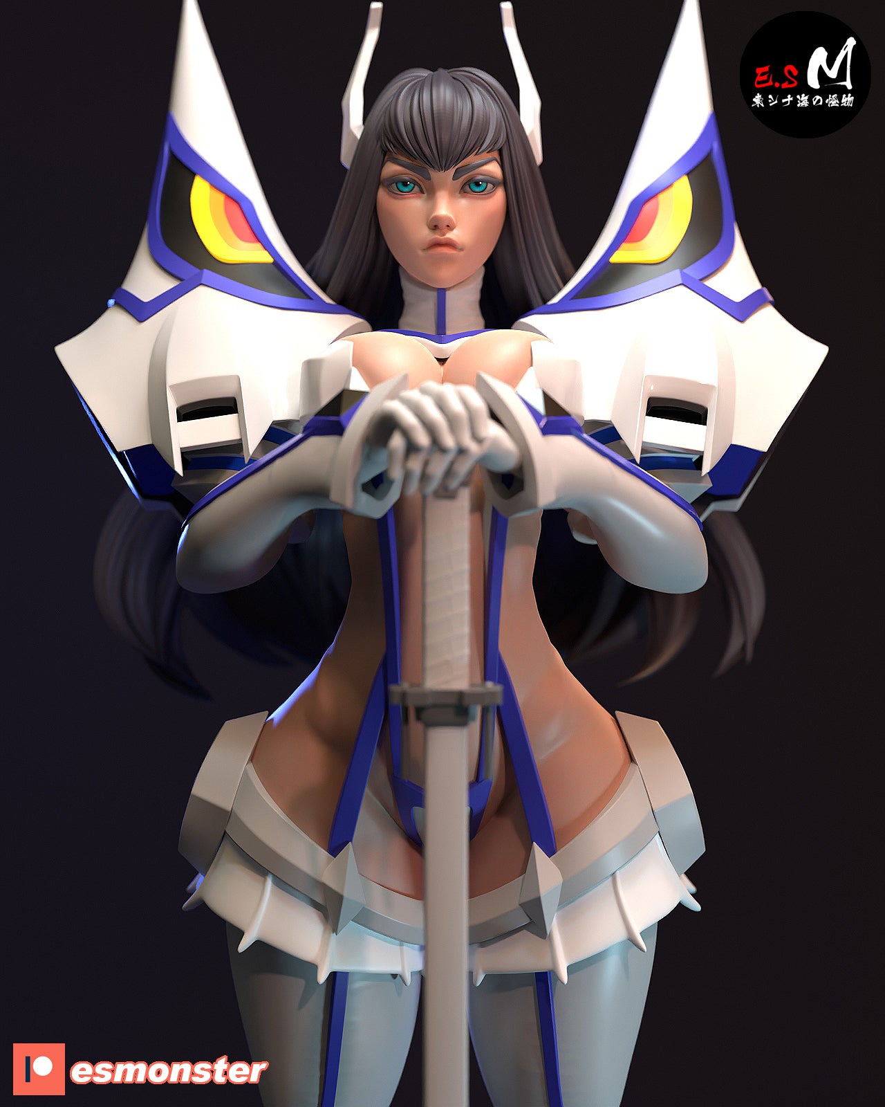 Satsuki Kiryuin Statue