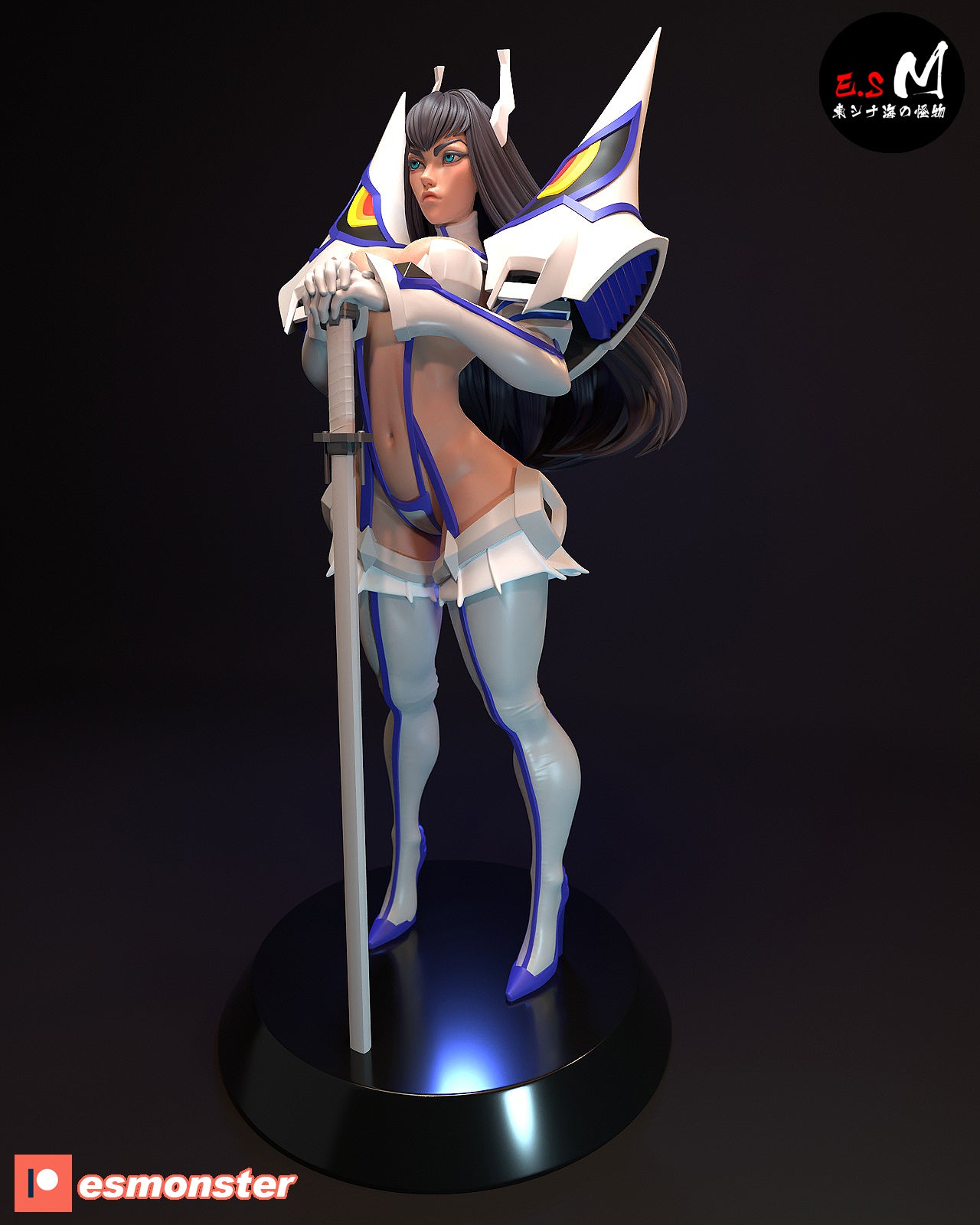 Satsuki Kiryuin Statue