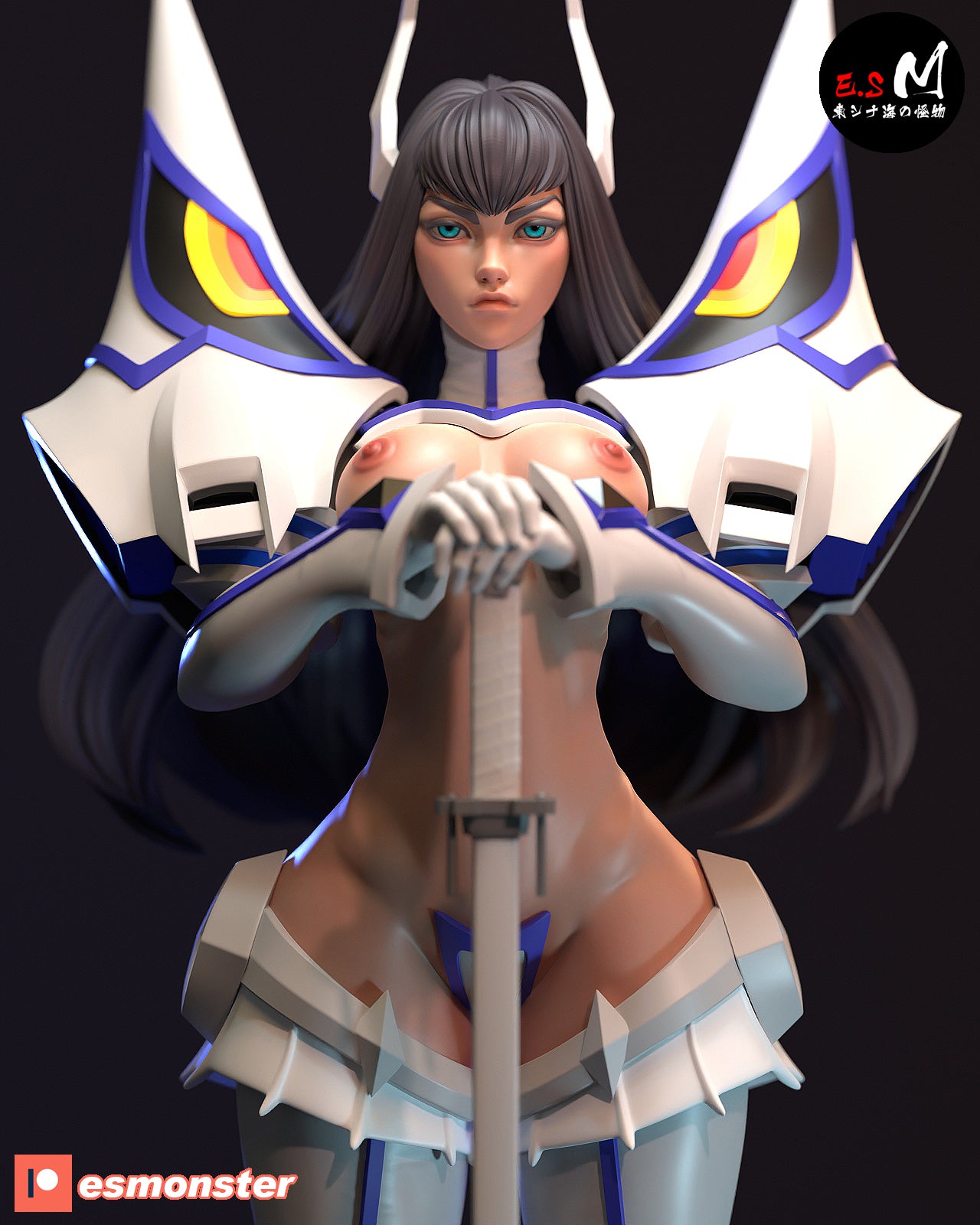 Satsuki Kiryuin Statue