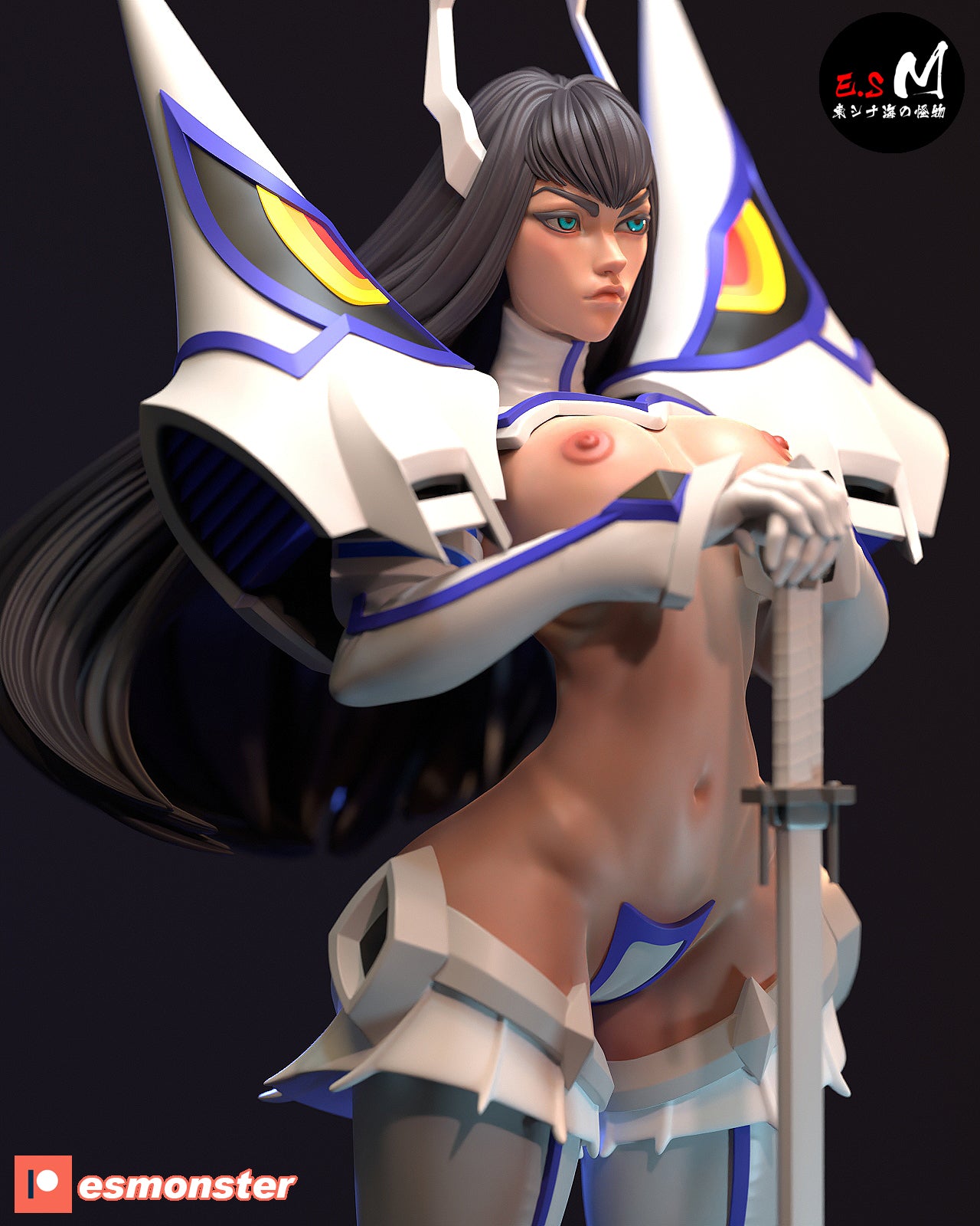 Satsuki Kiryuin Statue