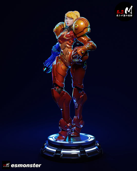 Samus Aran (Power Suit) Statue