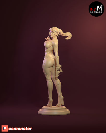 Samus Aran Statue