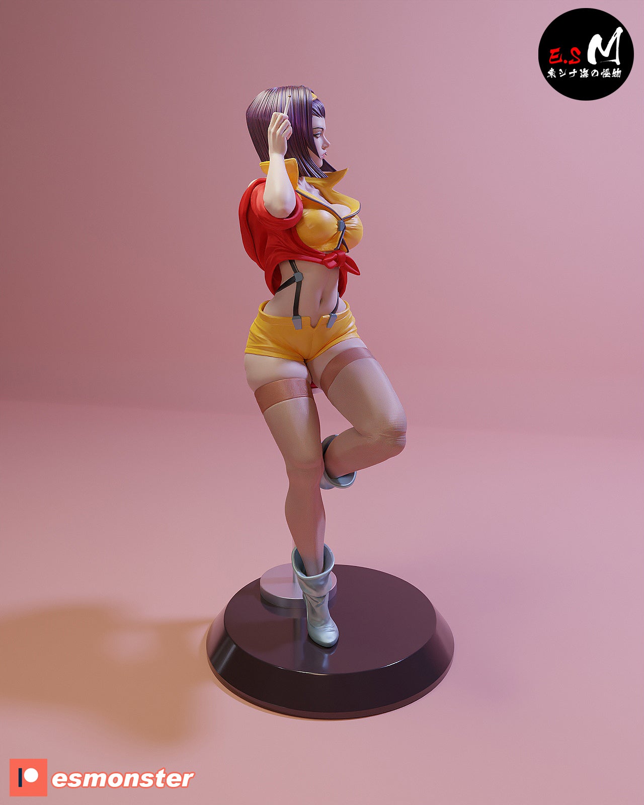 Faye Cowboy Bebop Statue