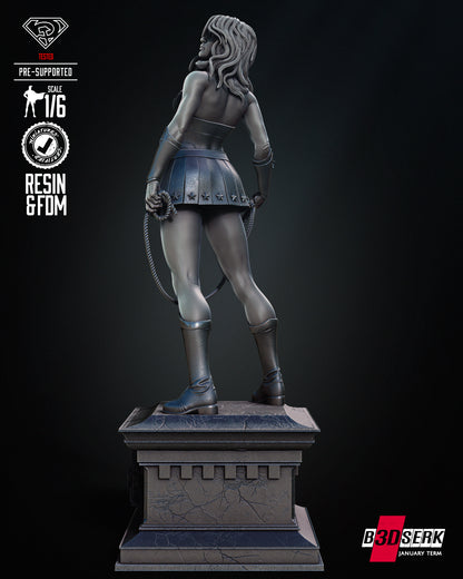 Red Son Wonder Woman Statue