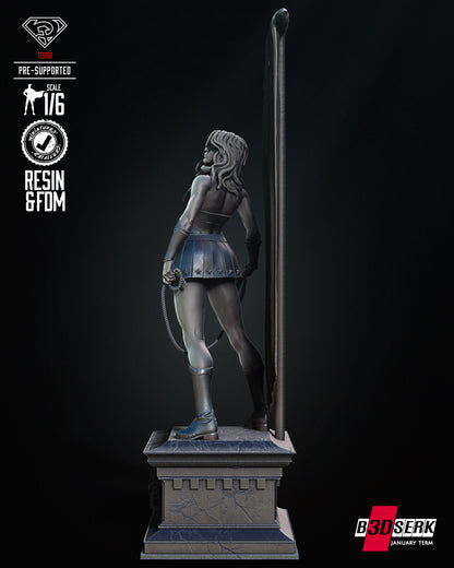 Red Son Wonder Woman Statue