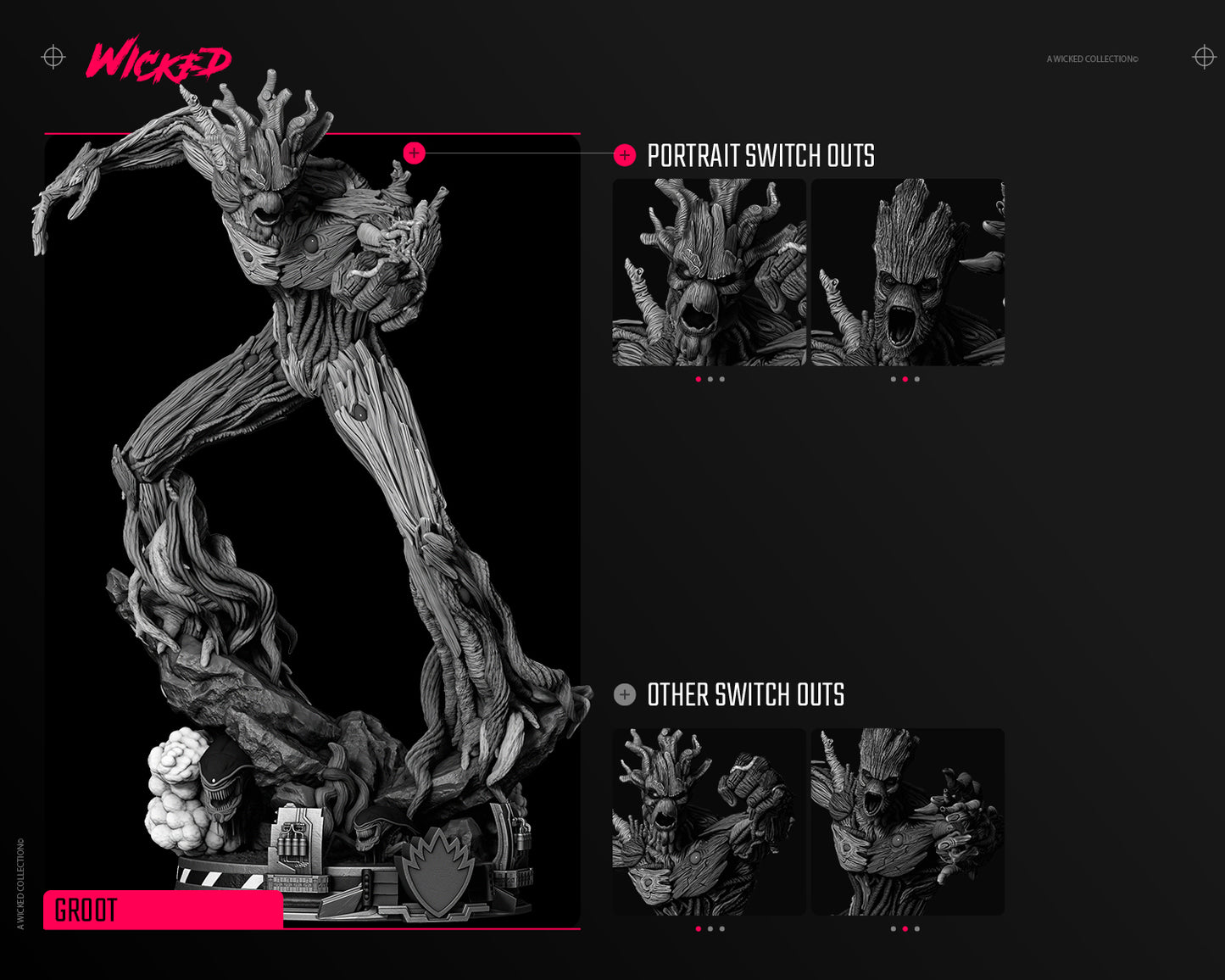 Groot Comics Version Statue