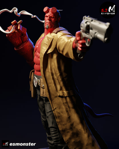 Hellboy Statue