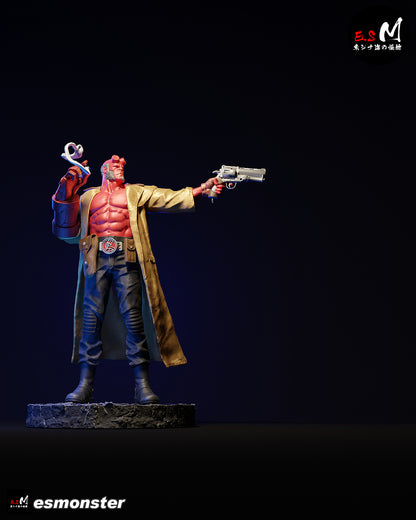 Hellboy Statue