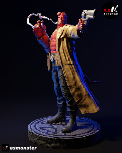 Hellboy Statue