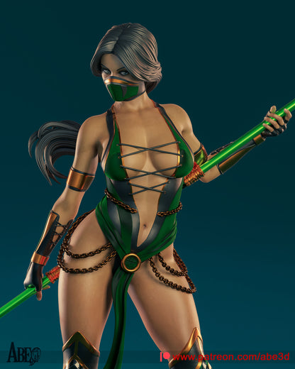 Jade (Mortal Kombat) Satue