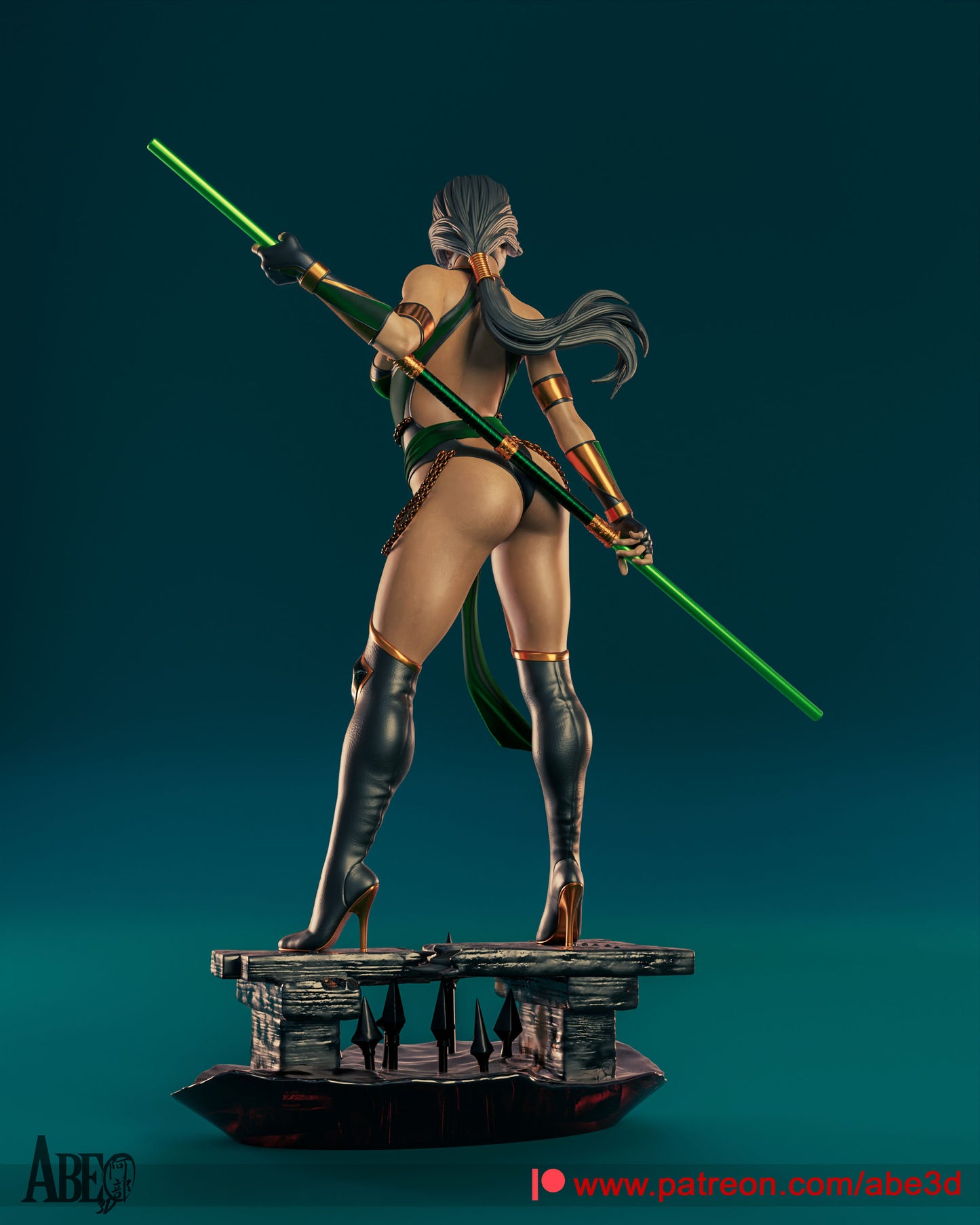 Jade (Mortal Kombat) Satue