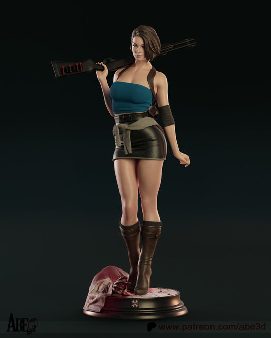 Jill Valentine (Resident Evil) Statue