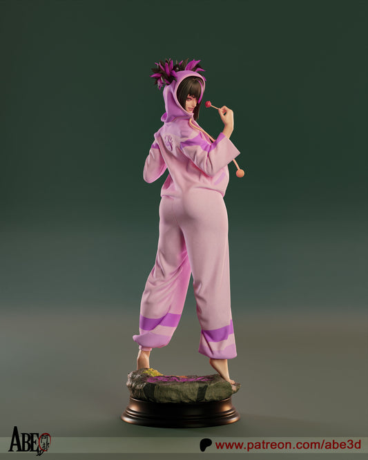 Juri Han (Street Fighter) Statue