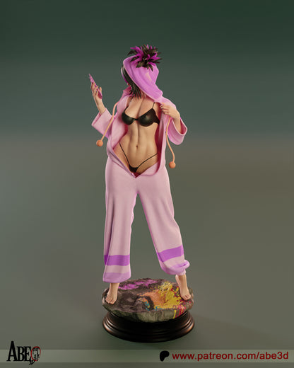 Juri Han (Street Fighter) Statue