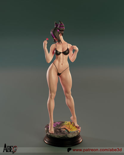 Juri Han (Street Fighter) Statue