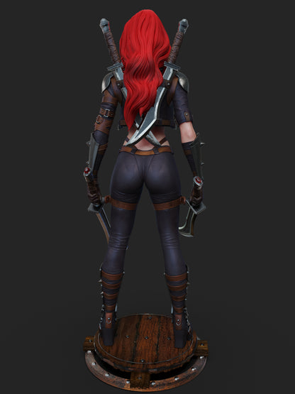 Katarina (LOL) Statue