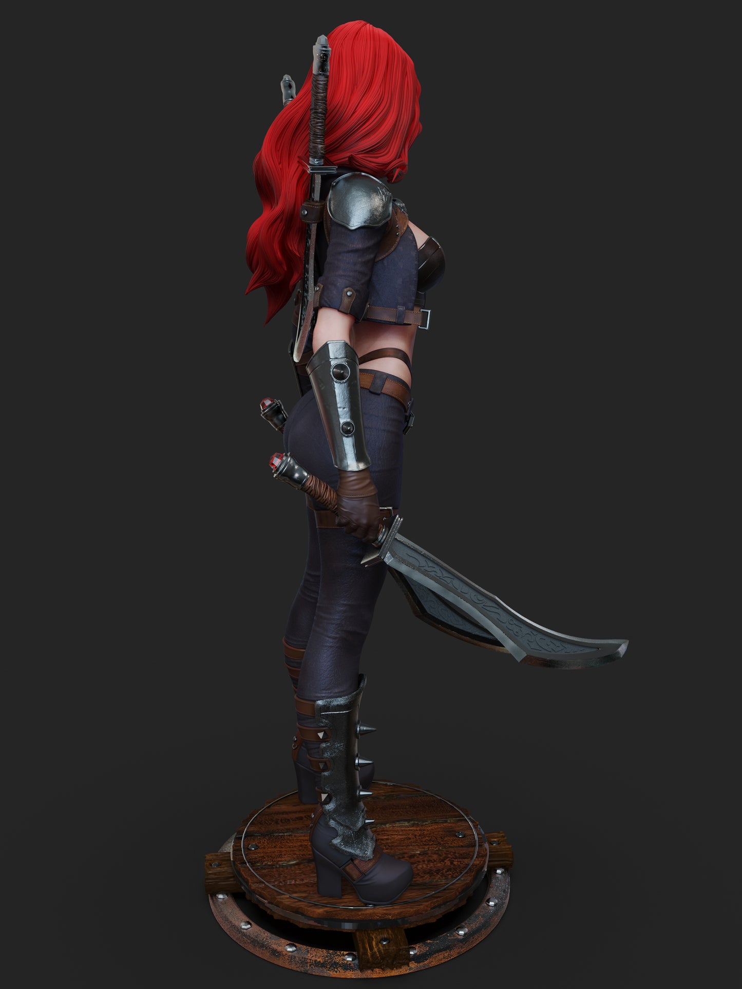 Katarina (LOL) Statue