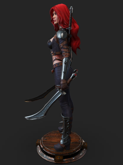 Katarina (LOL) Statue