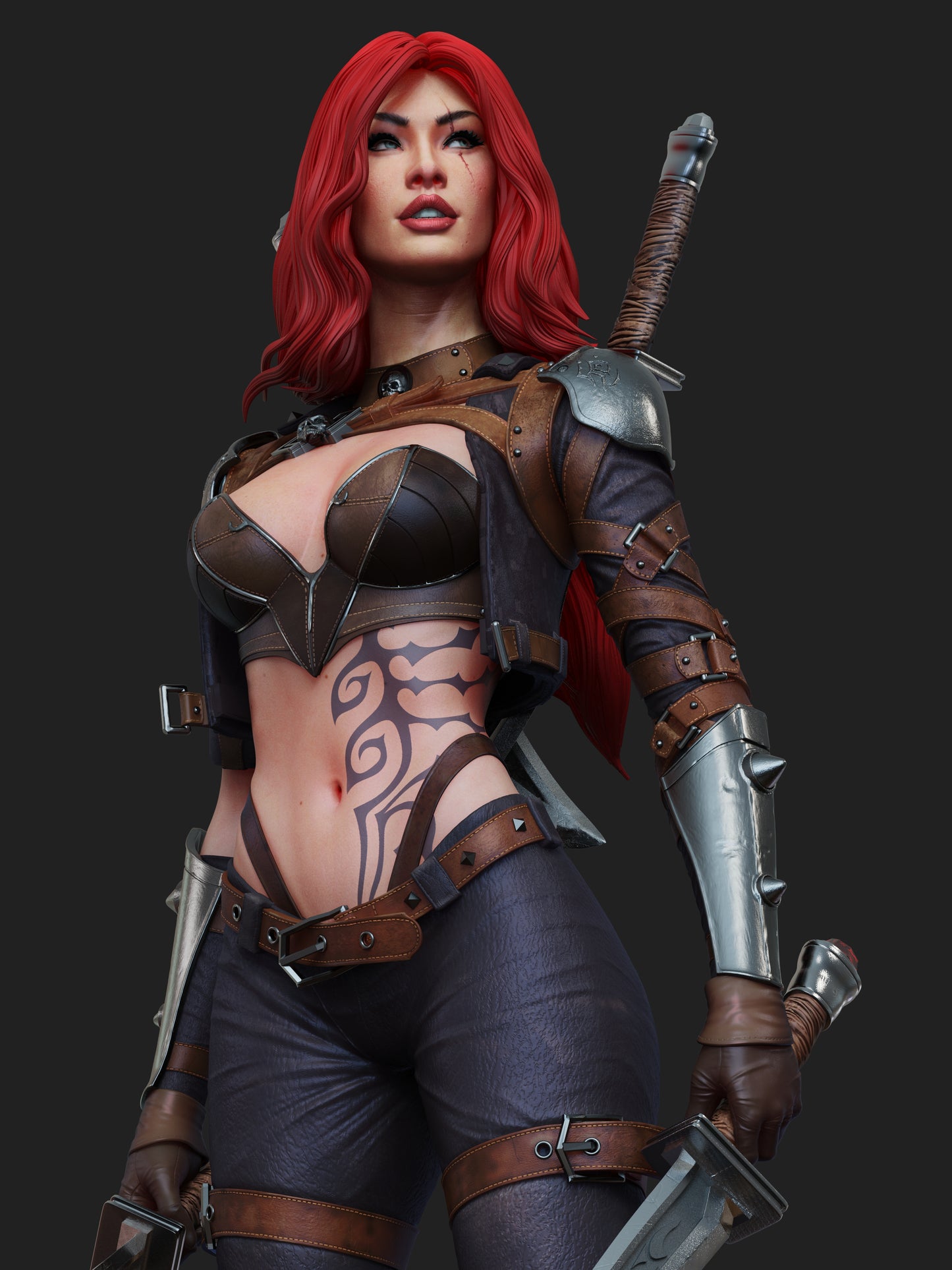 Katarina (LOL) Statue