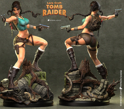 Lara Croft Statue