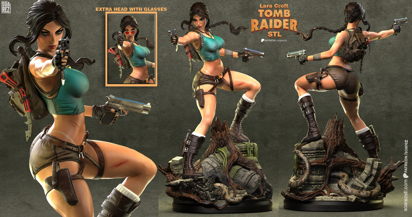 Lara Croft Statue