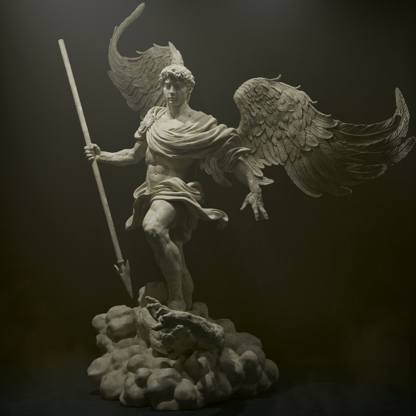 Archangel Michael Statue