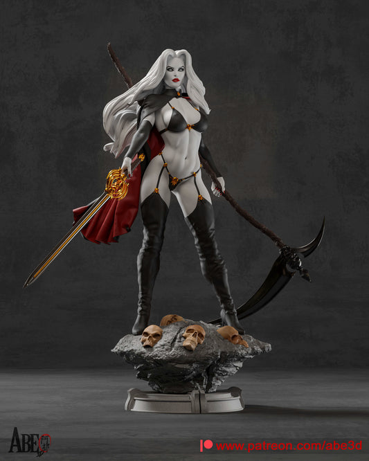 Lady Death Statue