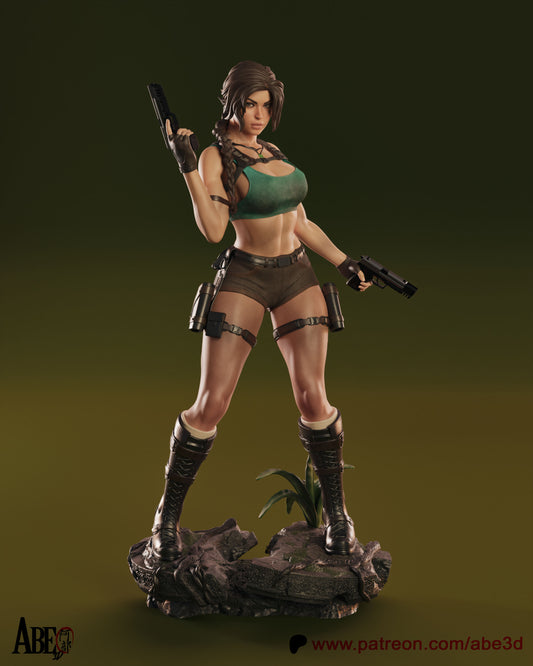 Lara Croft Statue