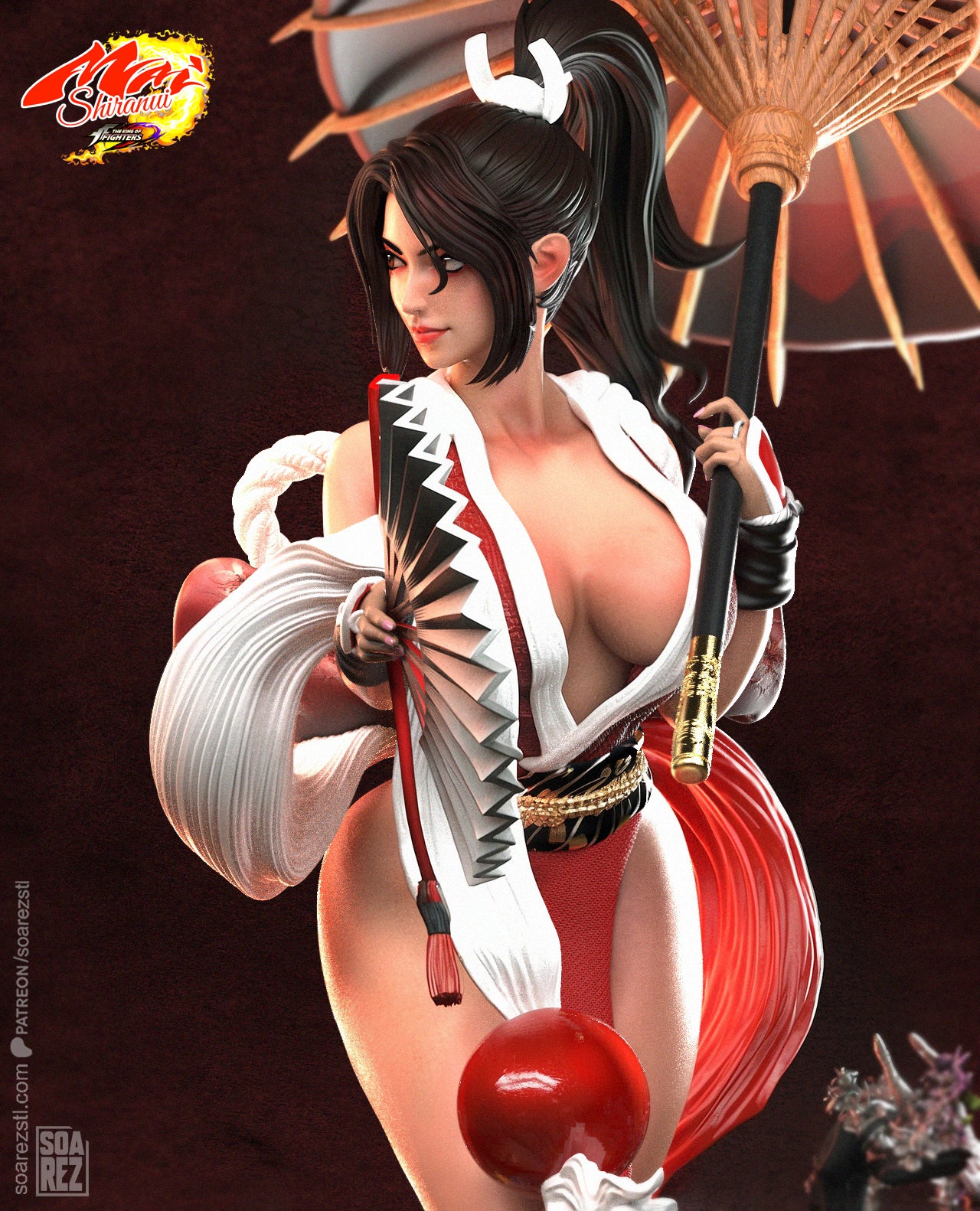 Mai Shiranui Statue