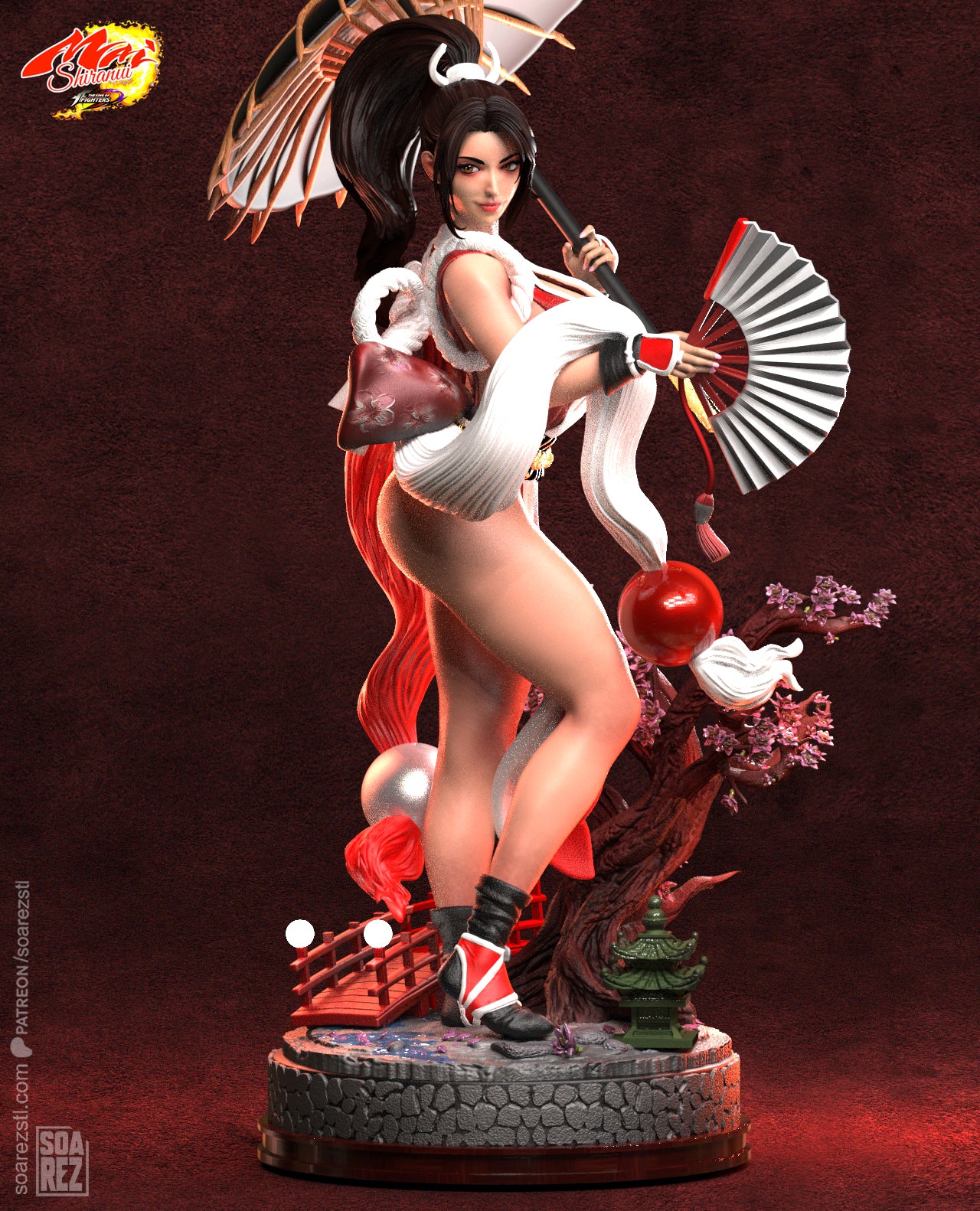 Mai Shiranui Statue