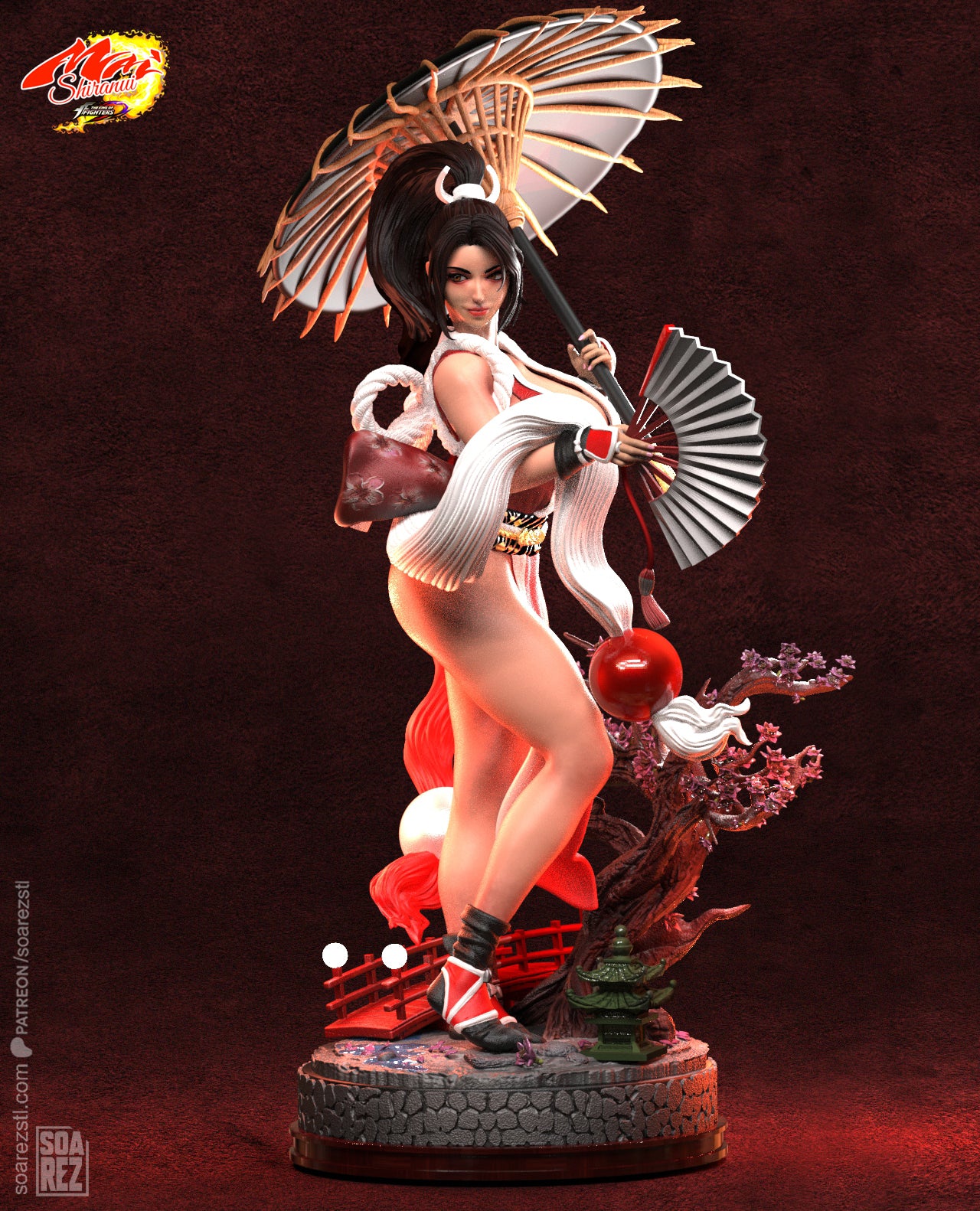 Mai Shiranui Statue