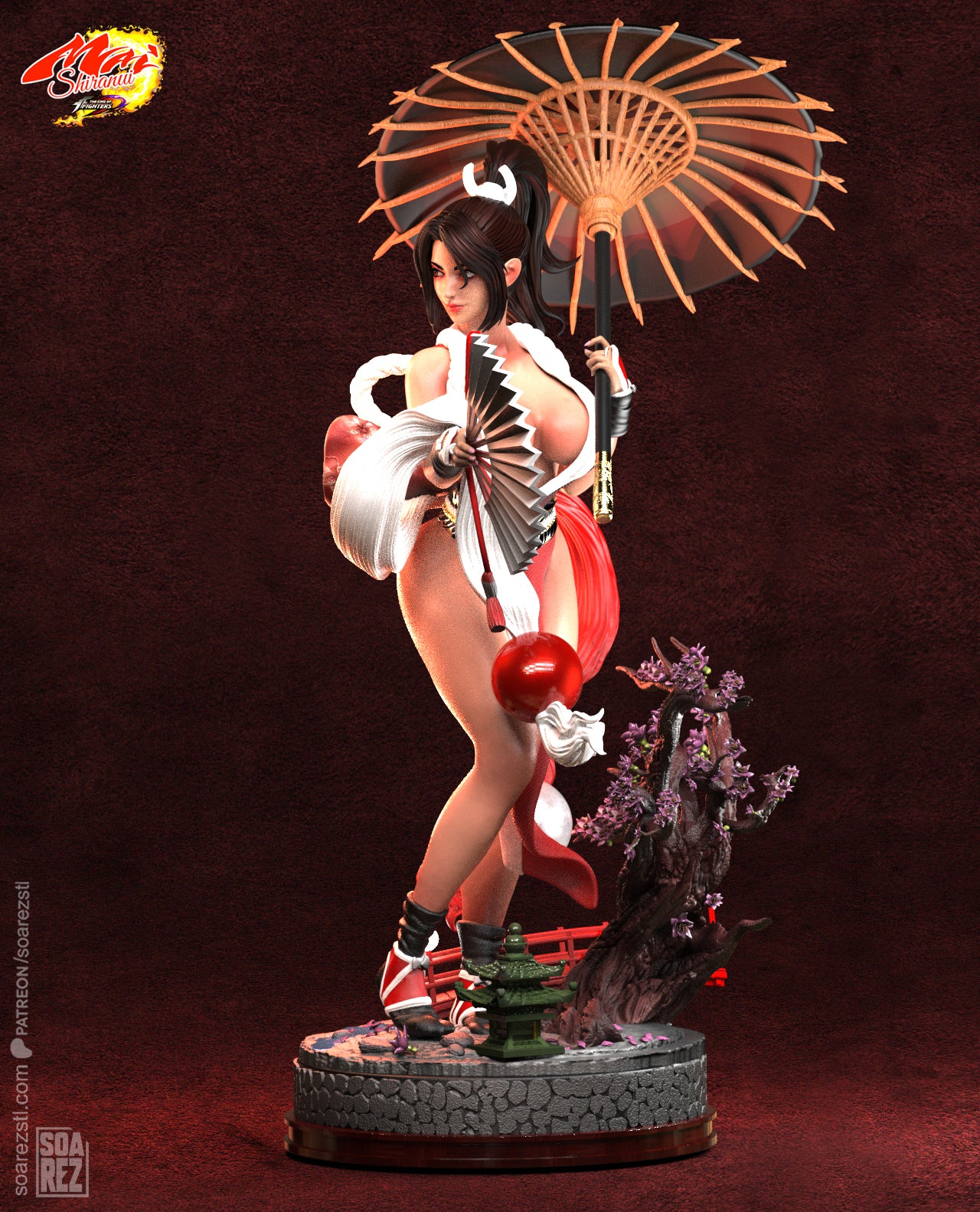 Mai Shiranui Statue